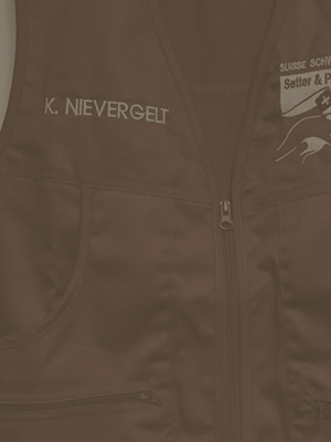 vest with zipper black